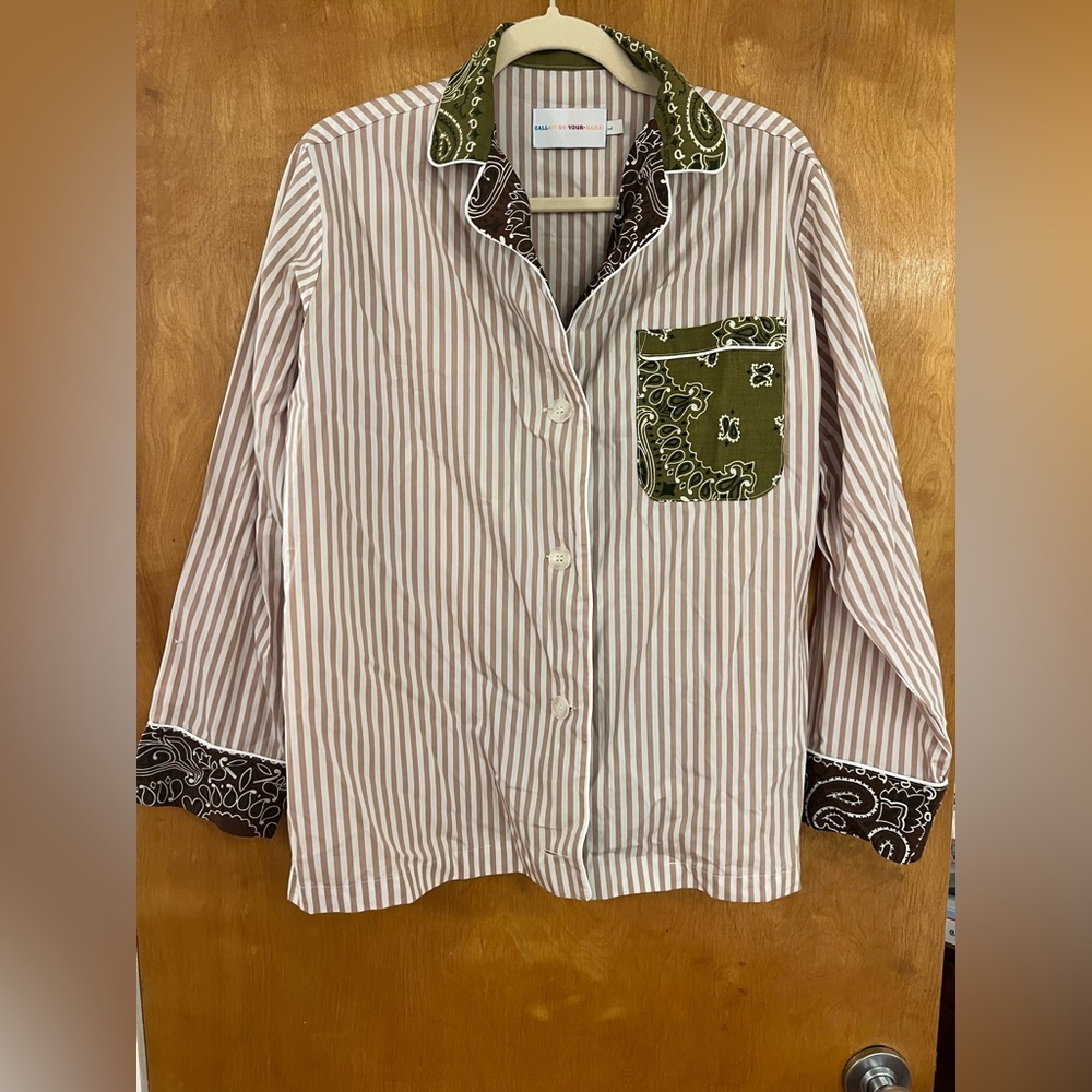 Call It By Your Name Button Down Shirt